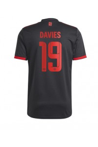 Fotbalové Dres Bayern Munich Alphonso Davies #19 Třetí Oblečení 2022-23 Krátký Rukáv